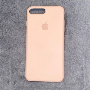 Apple Silicone iPhone 7/8 Plus Case- Pink Sand ✨